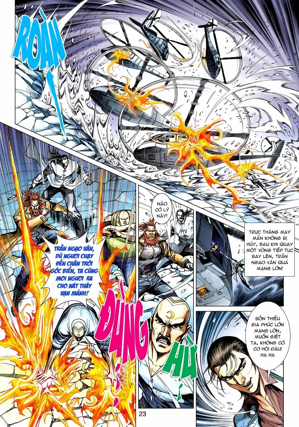 Truyện Tranh Tân Tác Long Hổ Môn trang 4