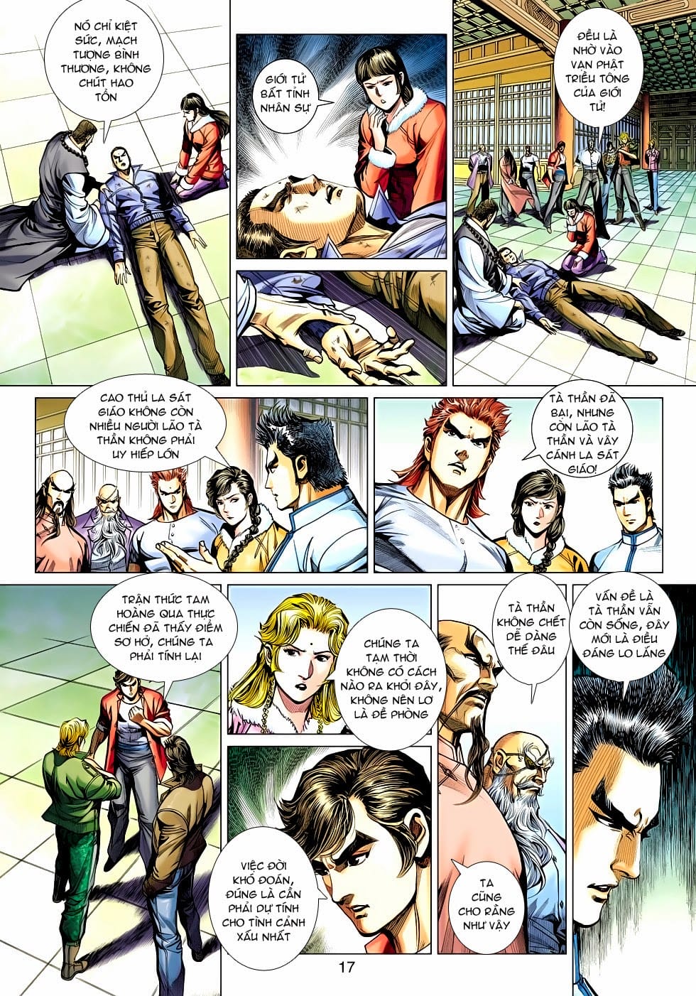 Truyện Tranh Tân Tác Long Hổ Môn trang 4