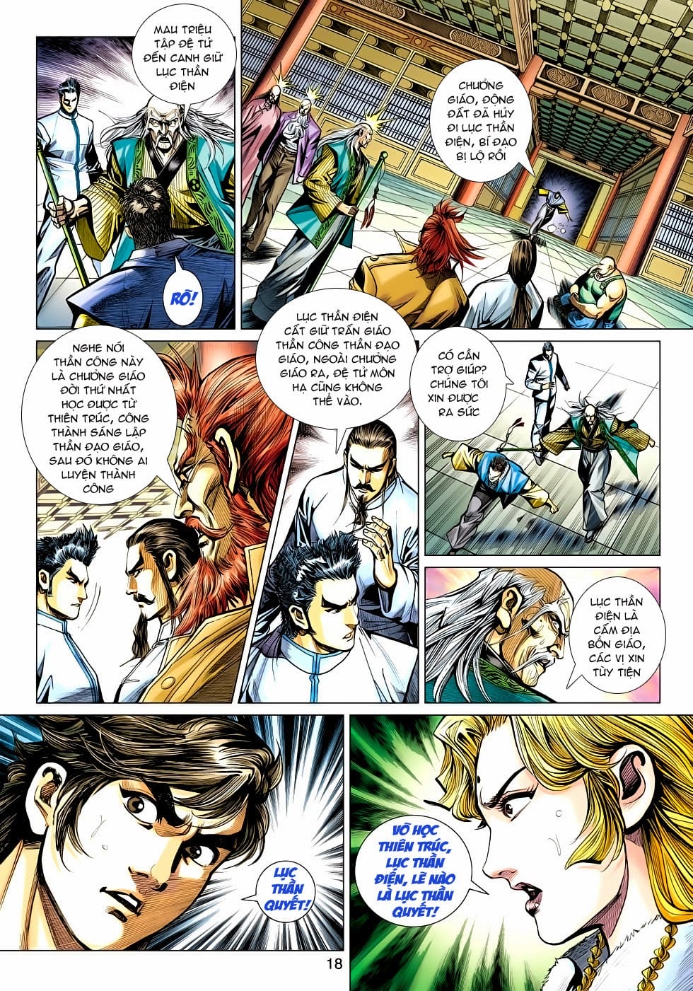 Truyện Tranh Tân Tác Long Hổ Môn trang 4