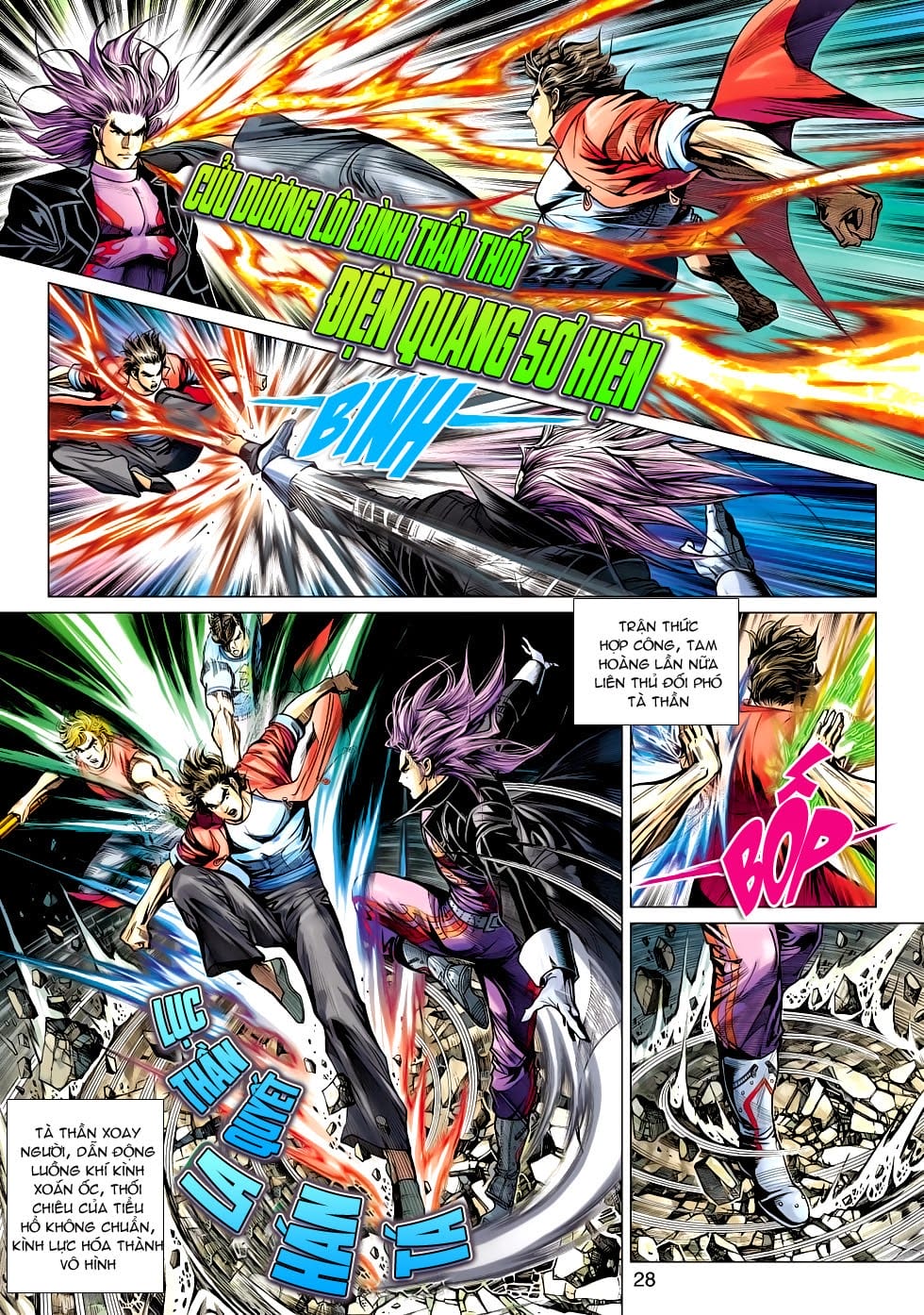 Truyện Tranh Tân Tác Long Hổ Môn trang 4