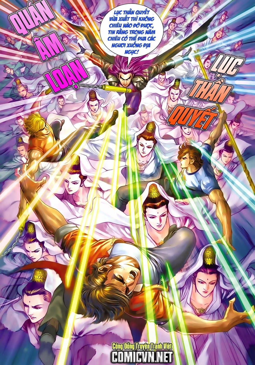 Truyện Tranh Tân Tác Long Hổ Môn trang 4