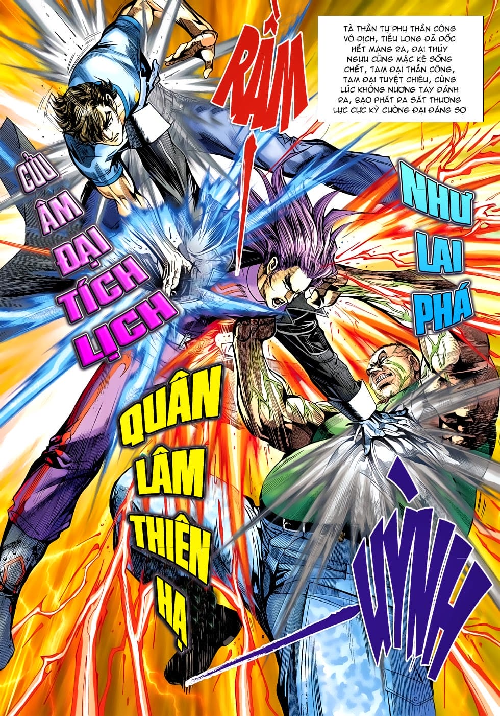 Truyện Tranh Tân Tác Long Hổ Môn trang 4