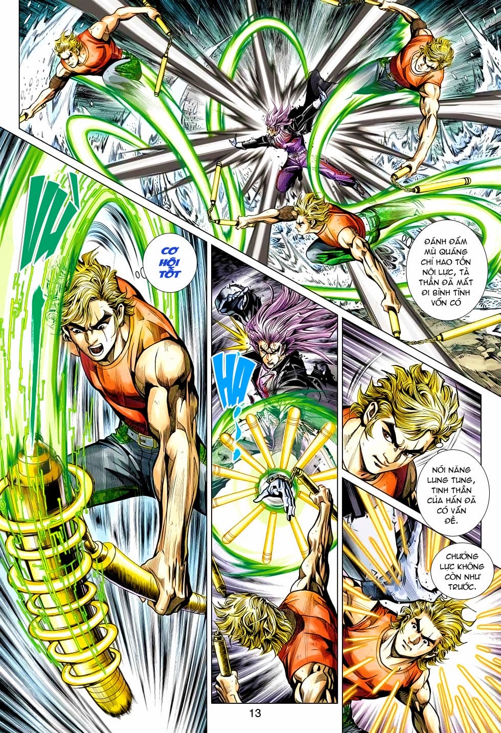 Truyện Tranh Tân Tác Long Hổ Môn trang 4