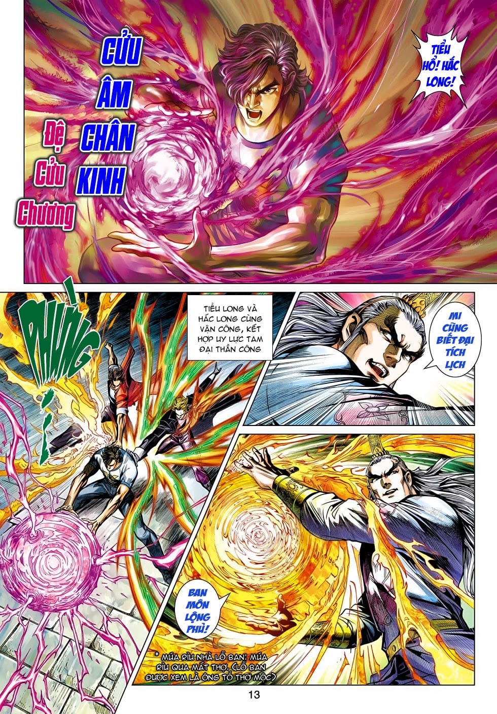 Truyện Tranh Tân Tác Long Hổ Môn trang 4