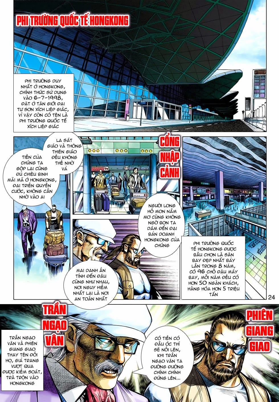 Truyện Tranh Tân Tác Long Hổ Môn trang 4