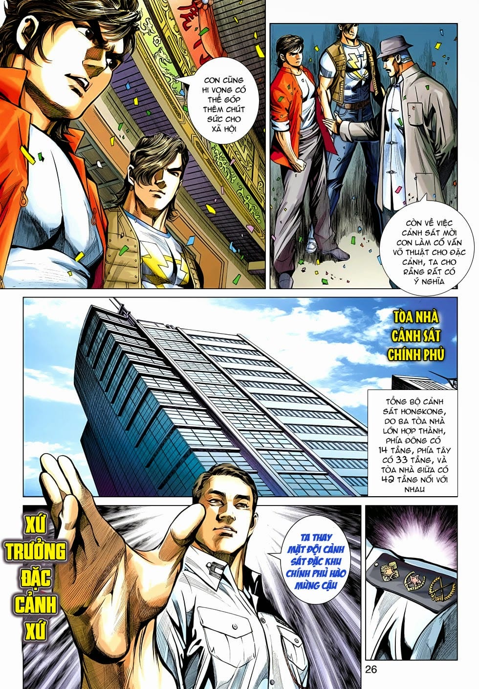 Truyện Tranh Tân Tác Long Hổ Môn trang 4