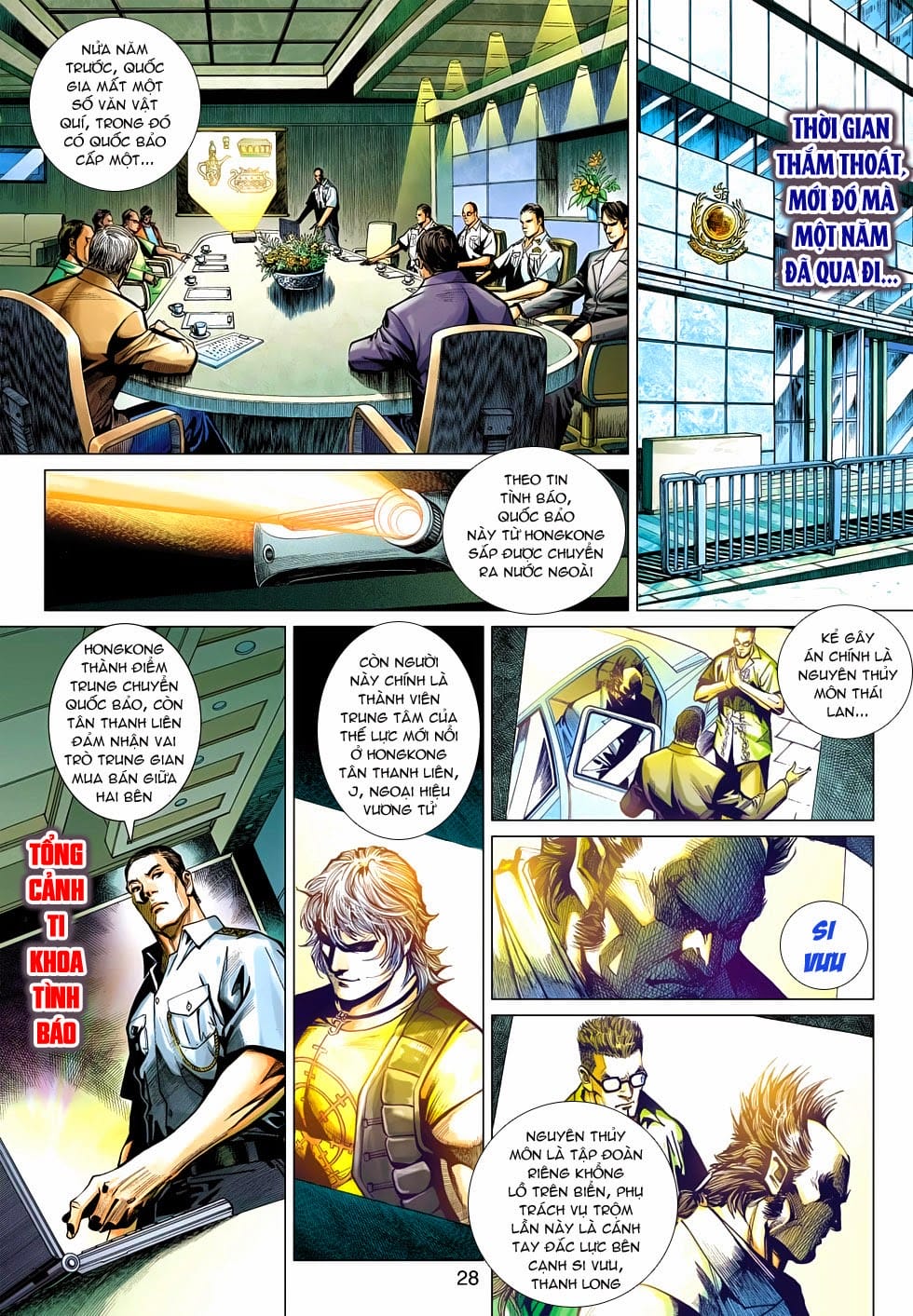 Truyện Tranh Tân Tác Long Hổ Môn trang 4