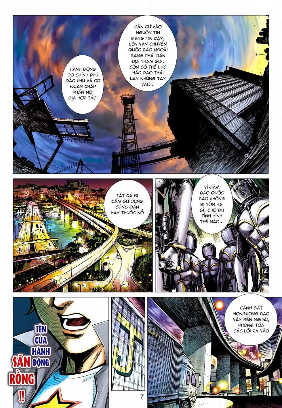 Truyện Tranh Tân Tác Long Hổ Môn trang 4