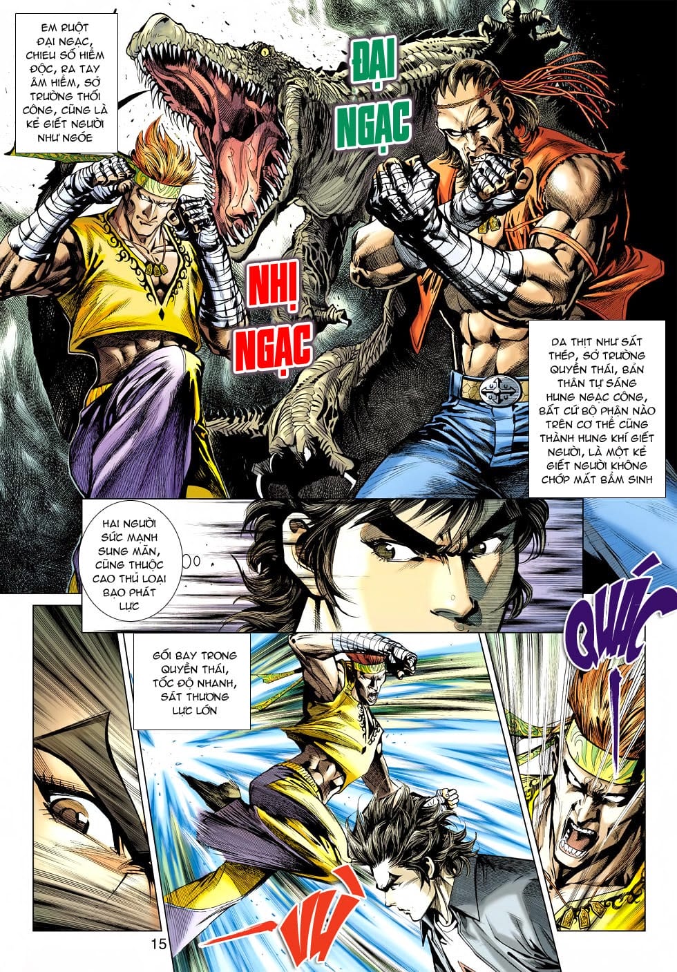 Truyện Tranh Tân Tác Long Hổ Môn trang 4