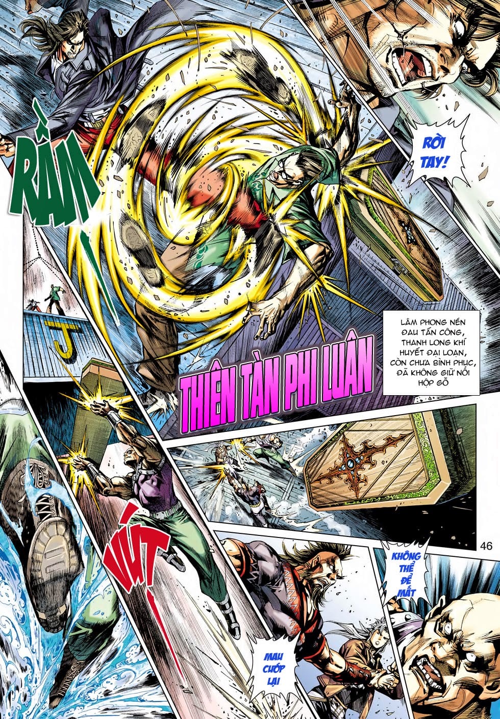 Truyện Tranh Tân Tác Long Hổ Môn trang 4