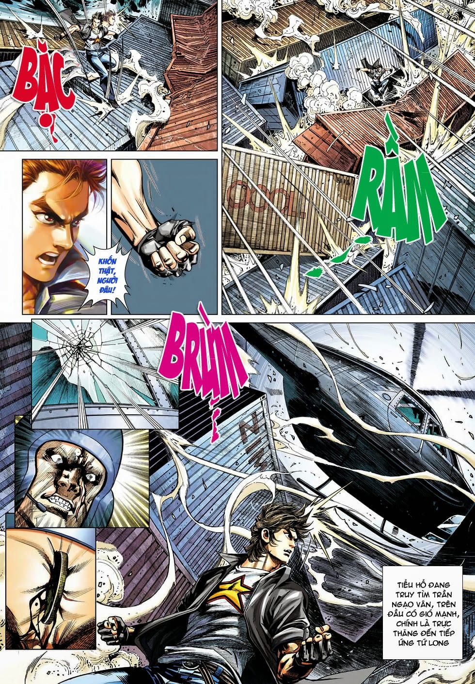 Truyện Tranh Tân Tác Long Hổ Môn trang 4