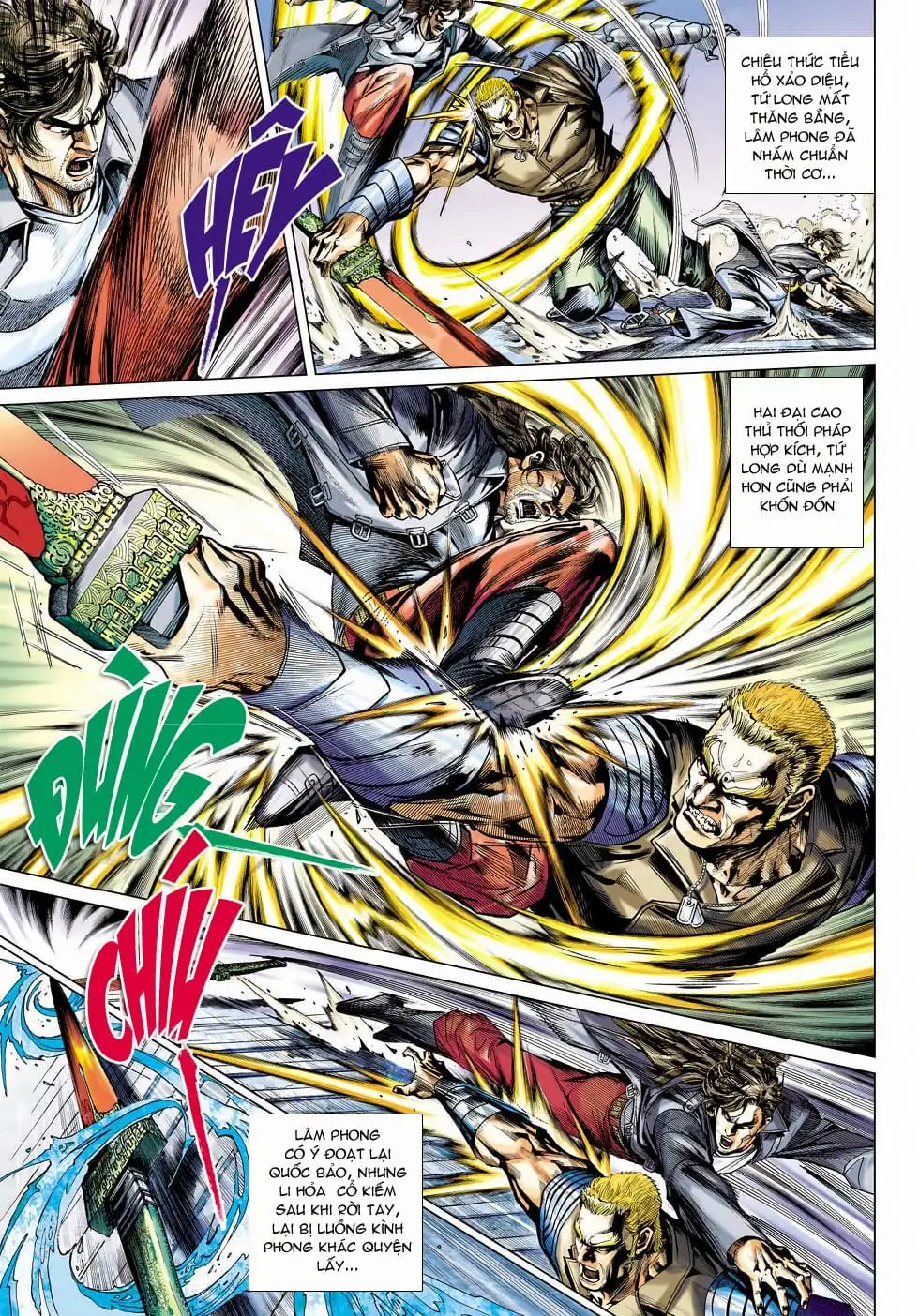Truyện Tranh Tân Tác Long Hổ Môn trang 4