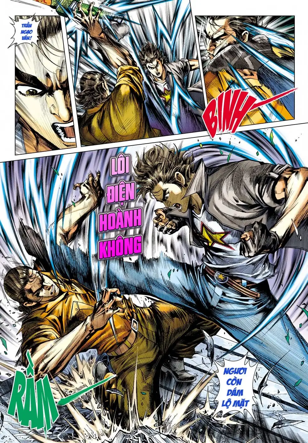 Truyện Tranh Tân Tác Long Hổ Môn trang 4