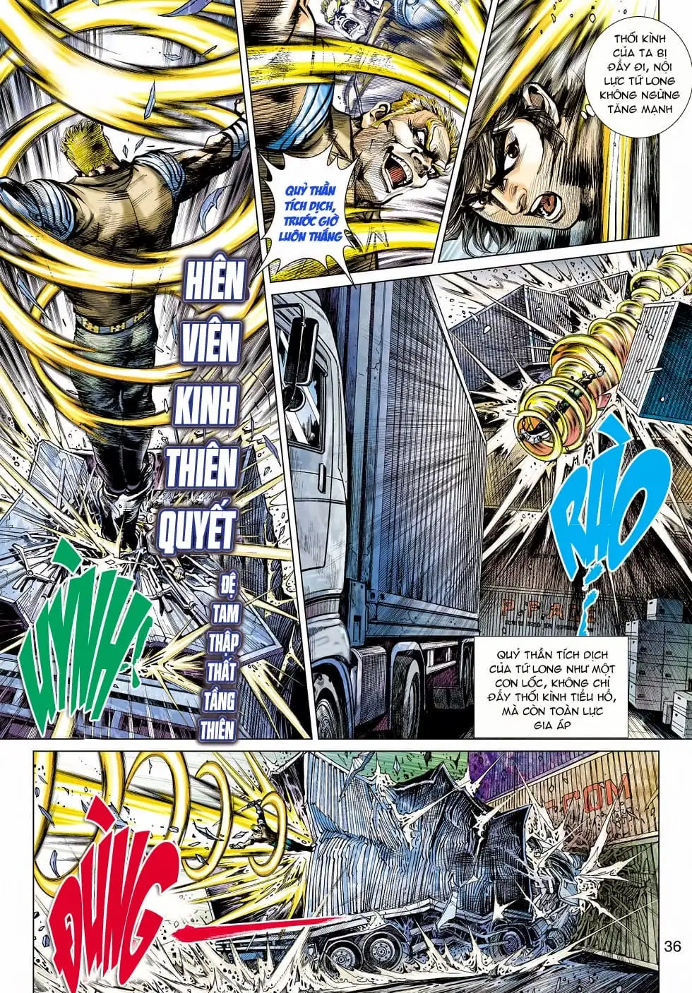 Truyện Tranh Tân Tác Long Hổ Môn trang 4