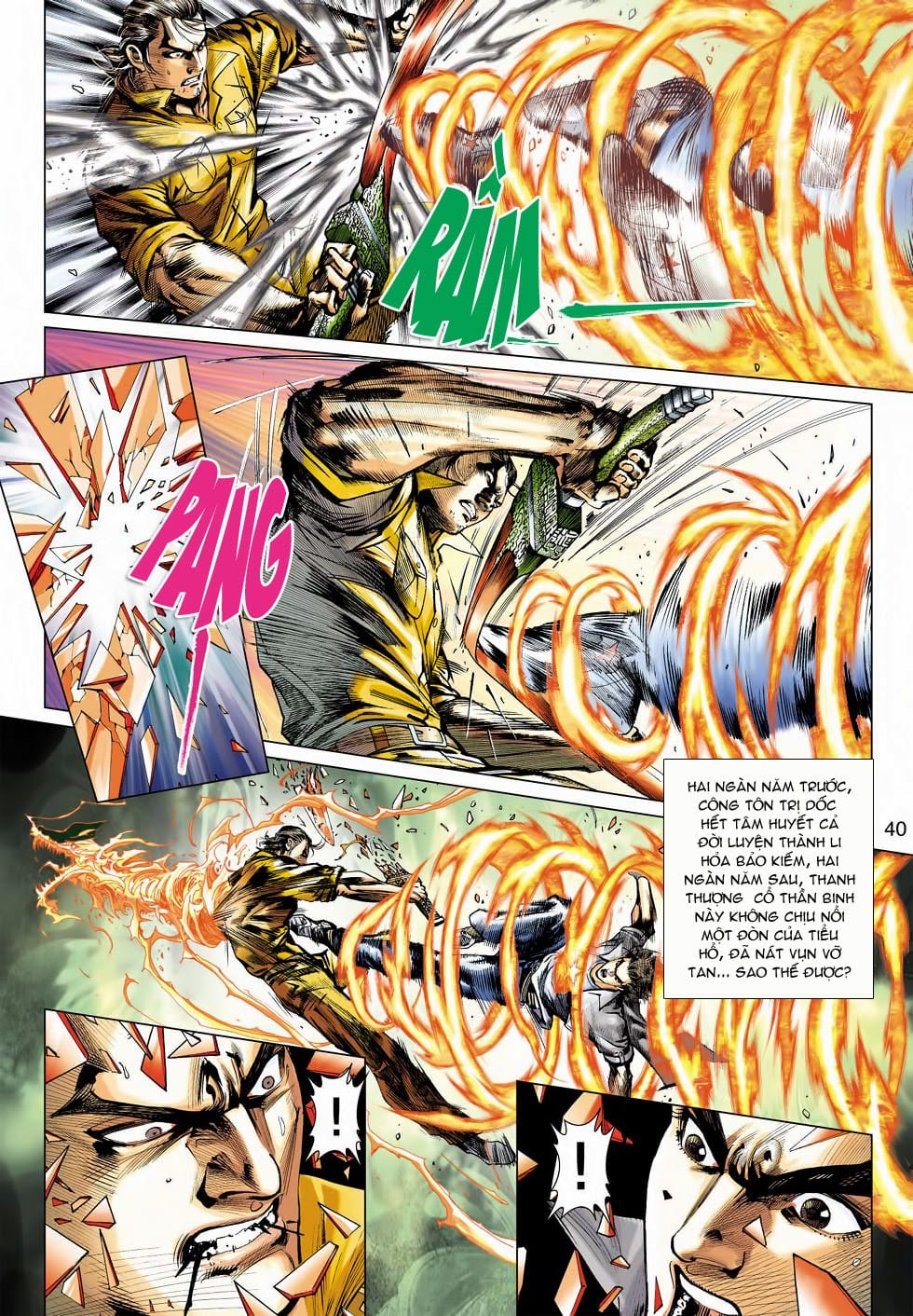 Truyện Tranh Tân Tác Long Hổ Môn trang 4