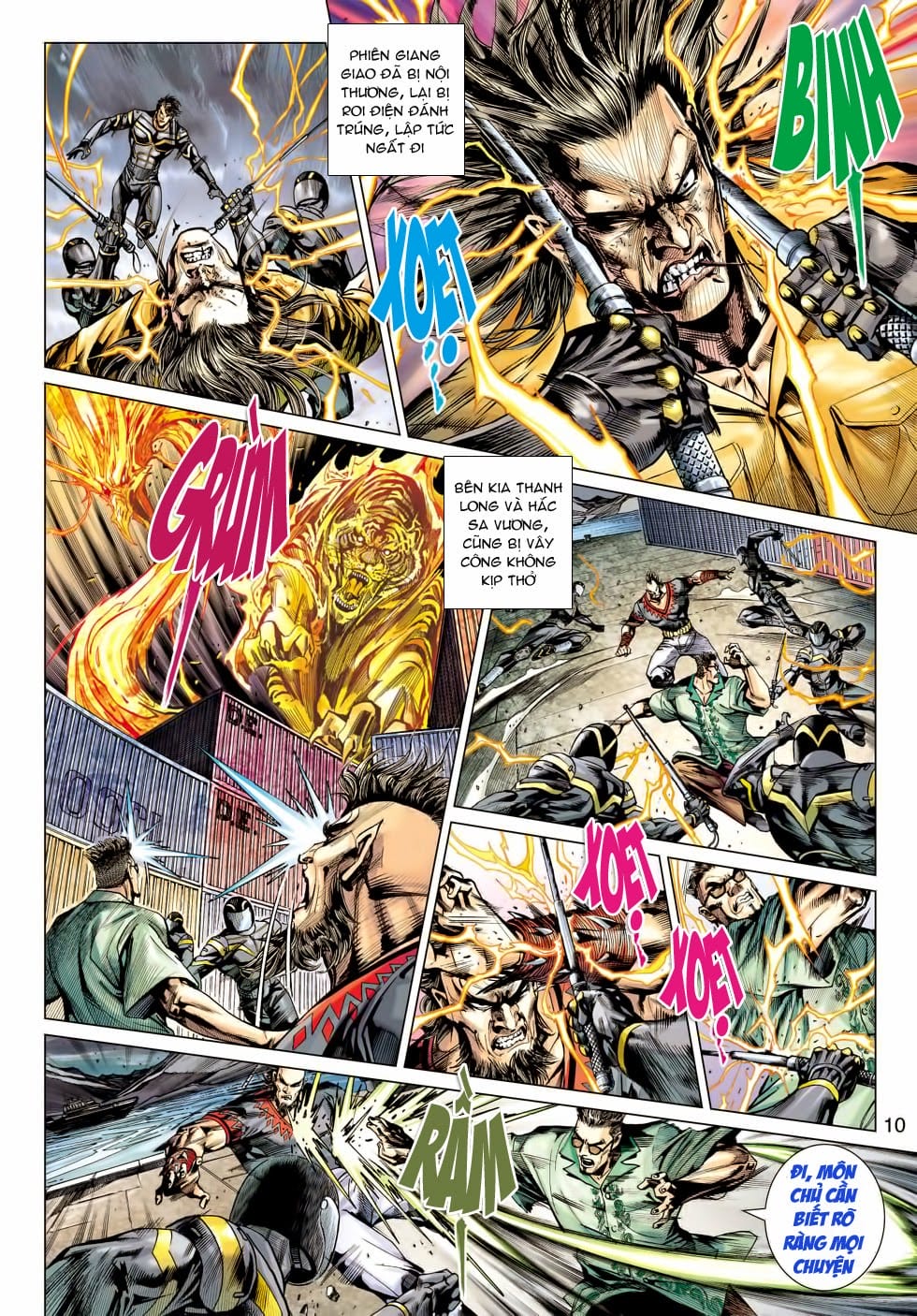 Truyện Tranh Tân Tác Long Hổ Môn trang 4