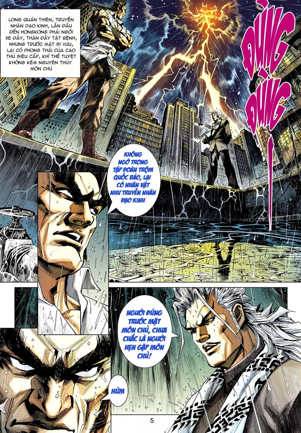 Truyện Tranh Tân Tác Long Hổ Môn trang 4