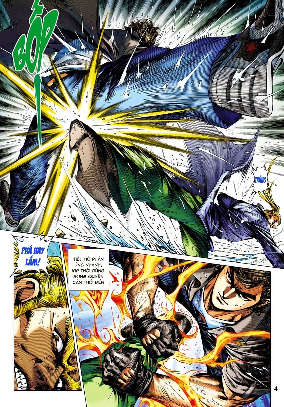 Truyện Tranh Tân Tác Long Hổ Môn trang 4