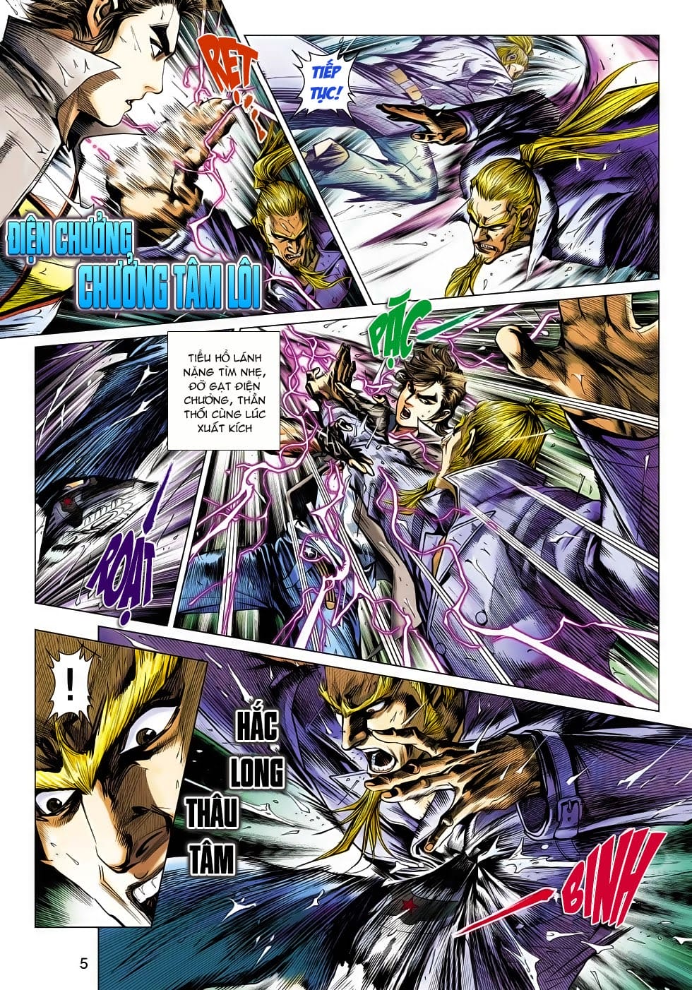 Truyện Tranh Tân Tác Long Hổ Môn trang 4