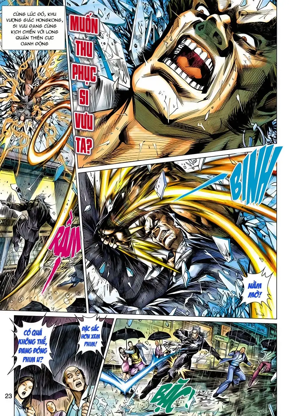 Truyện Tranh Tân Tác Long Hổ Môn trang 4