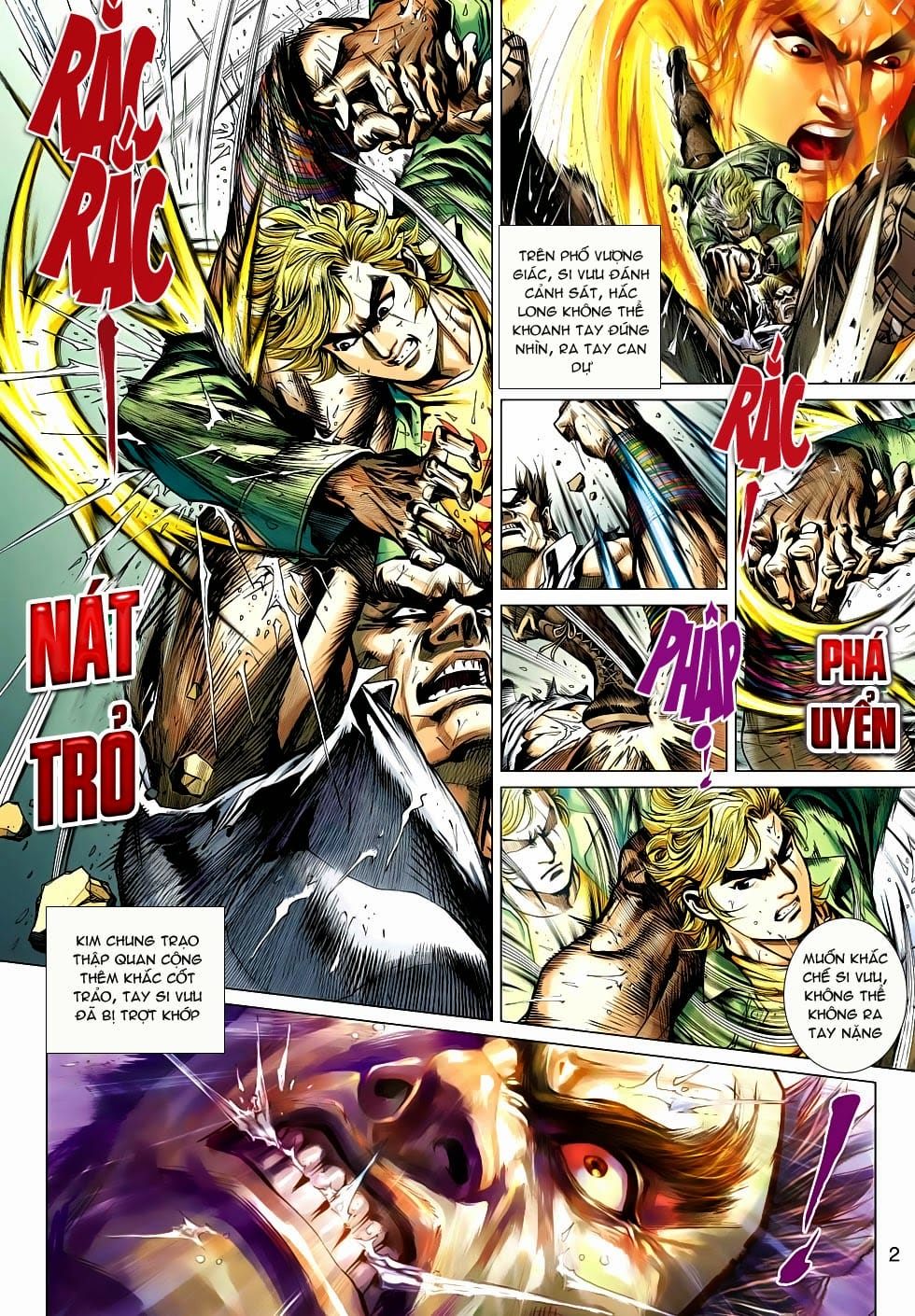 Truyện Tranh Tân Tác Long Hổ Môn trang 4