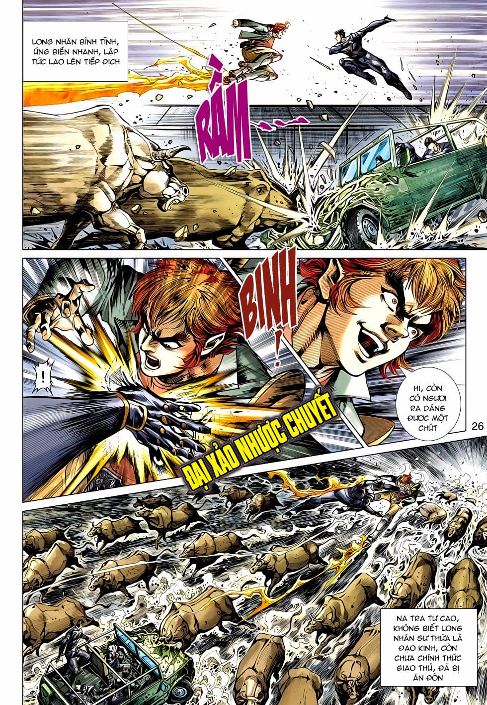 Truyện Tranh Tân Tác Long Hổ Môn trang 4