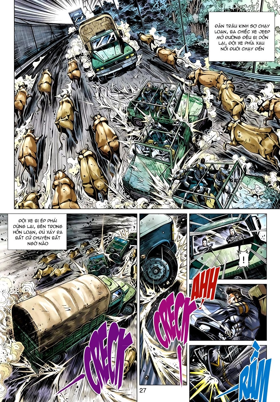 Truyện Tranh Tân Tác Long Hổ Môn trang 4