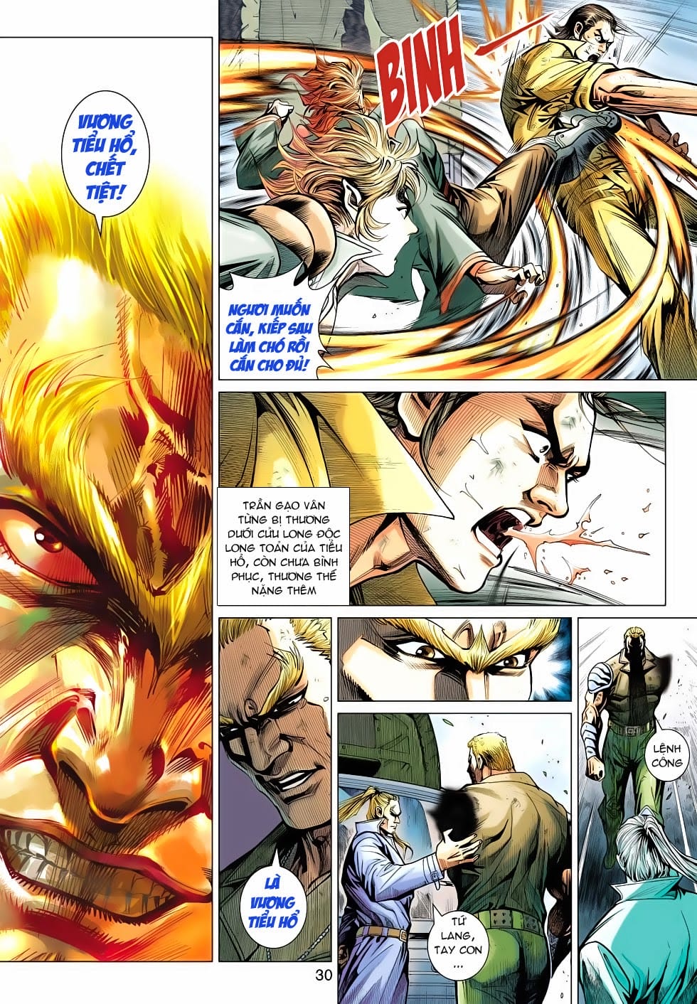 Truyện Tranh Tân Tác Long Hổ Môn trang 4