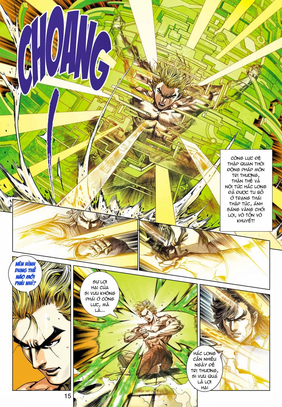 Truyện Tranh Tân Tác Long Hổ Môn trang 4