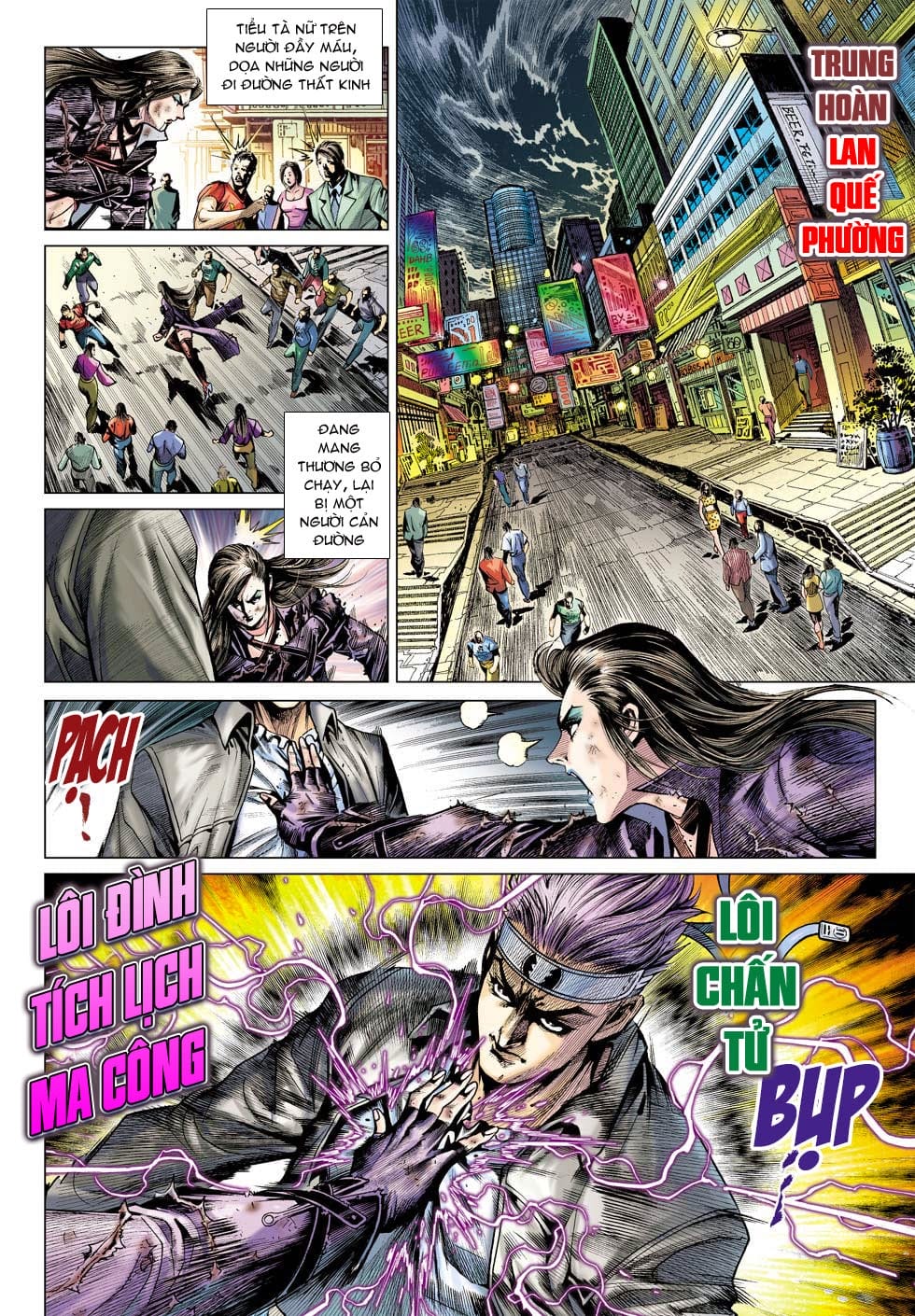 Truyện Tranh Tân Tác Long Hổ Môn trang 4