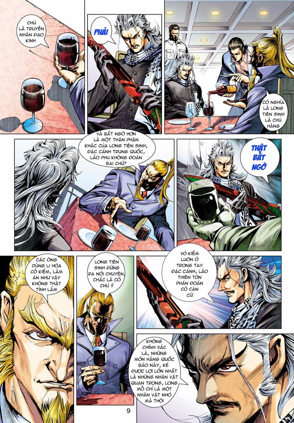 Truyện Tranh Tân Tác Long Hổ Môn trang 4