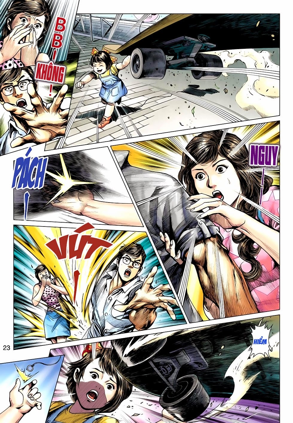 Truyện Tranh Tân Tác Long Hổ Môn trang 4