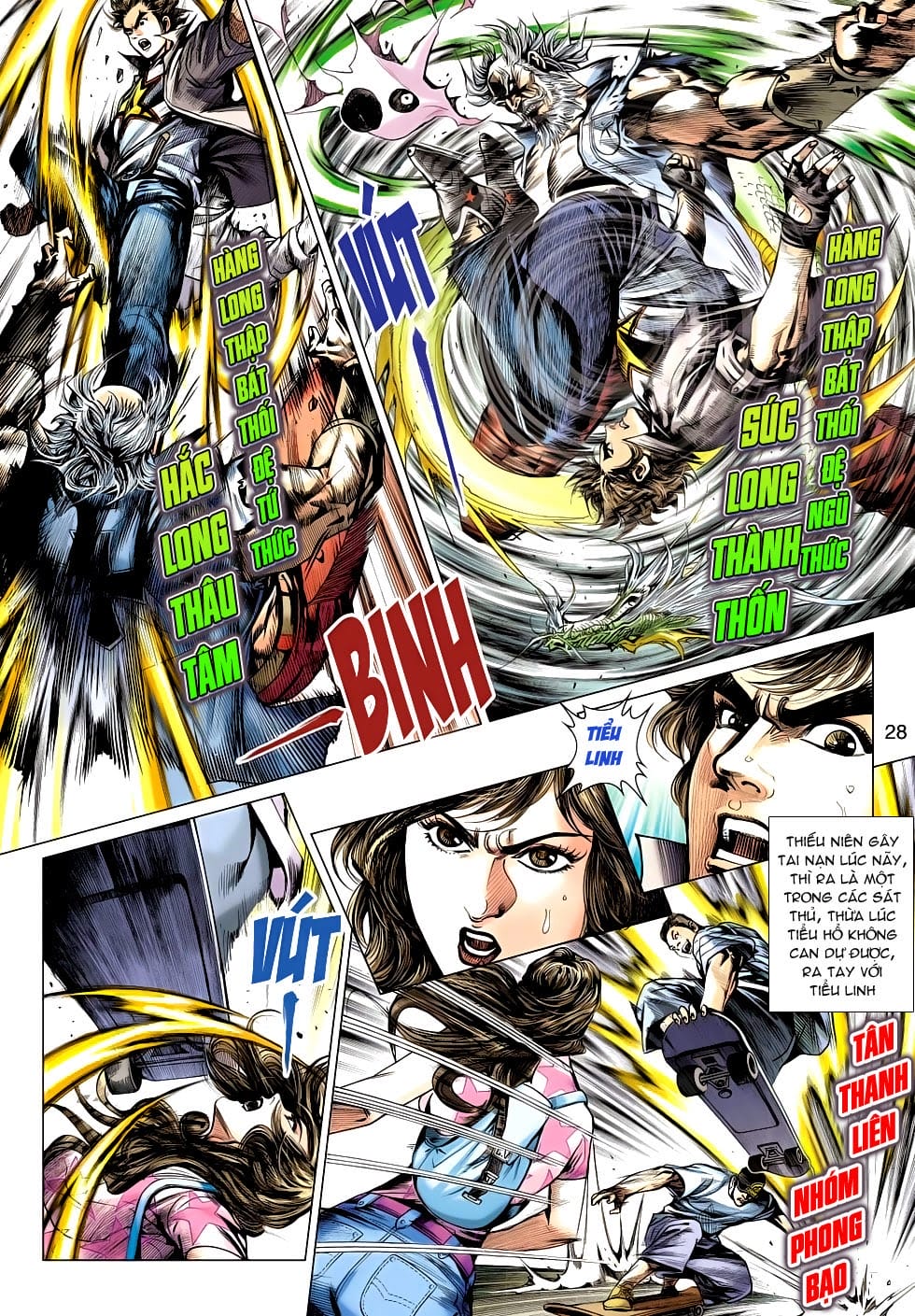 Truyện Tranh Tân Tác Long Hổ Môn trang 4