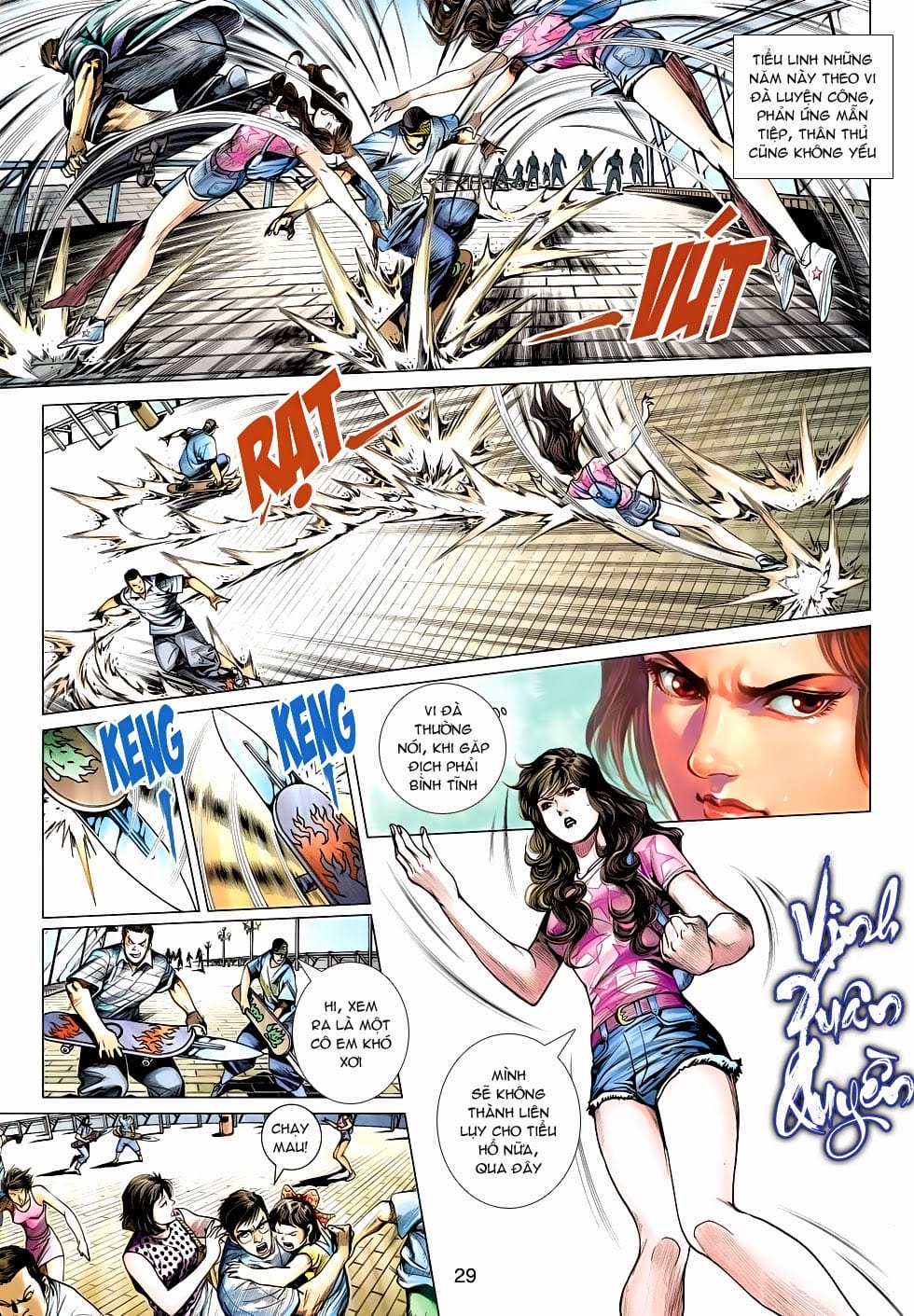 Truyện Tranh Tân Tác Long Hổ Môn trang 4