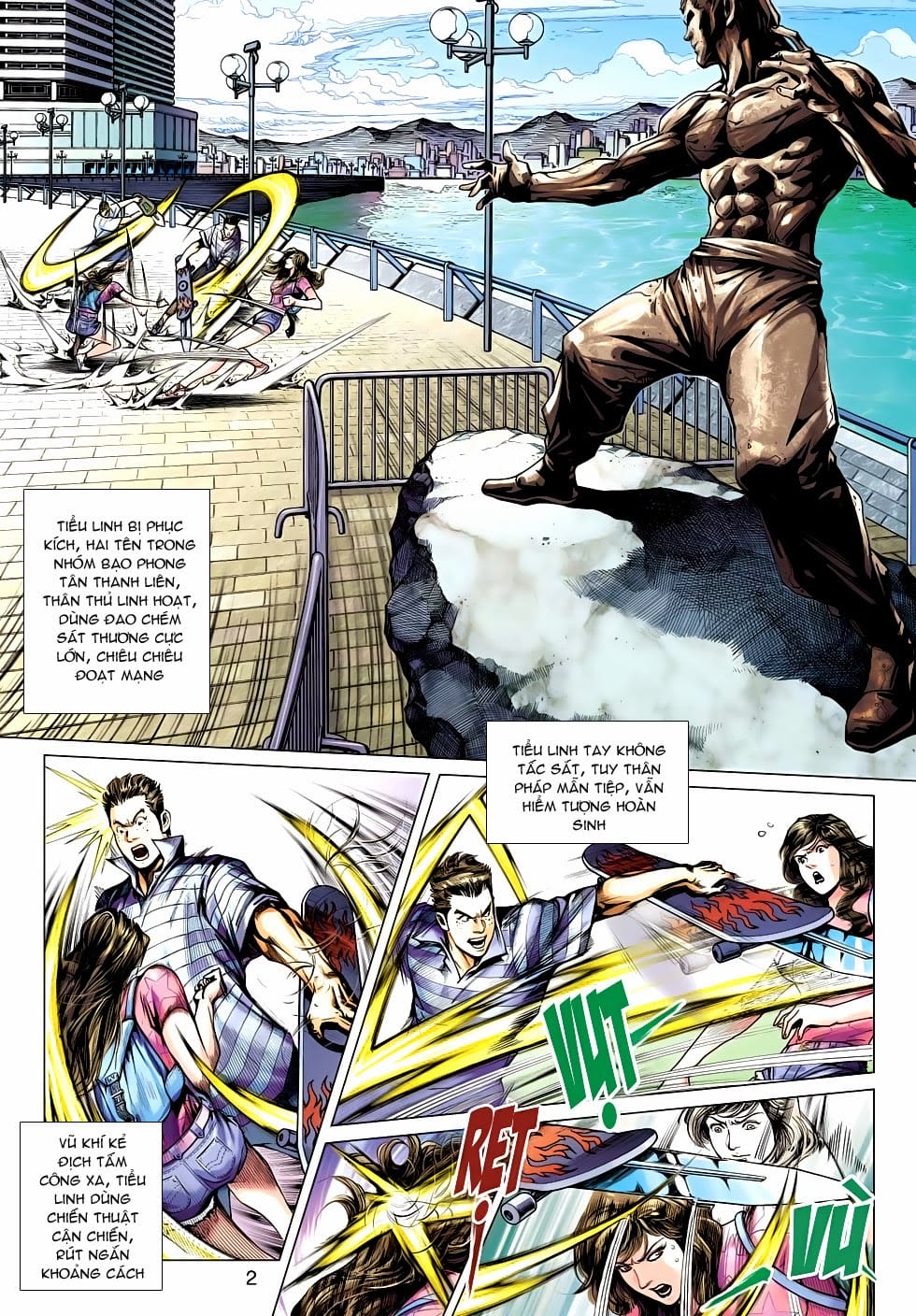 Truyện Tranh Tân Tác Long Hổ Môn trang 4