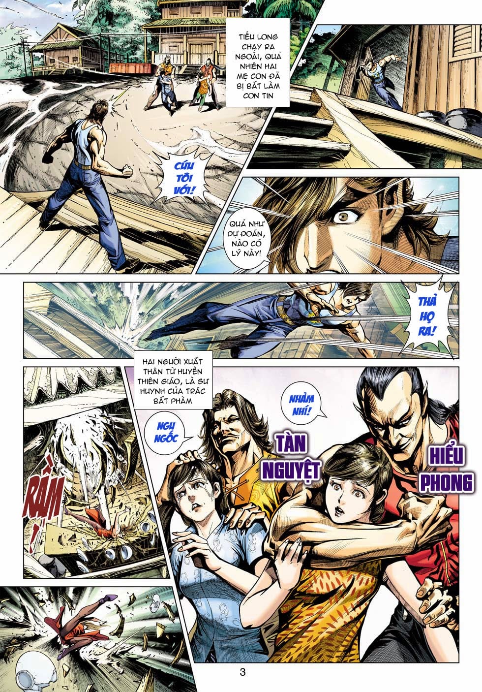 Truyện Tranh Tân Tác Long Hổ Môn trang 4