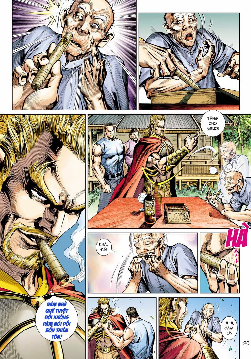 Truyện Tranh Tân Tác Long Hổ Môn trang 4