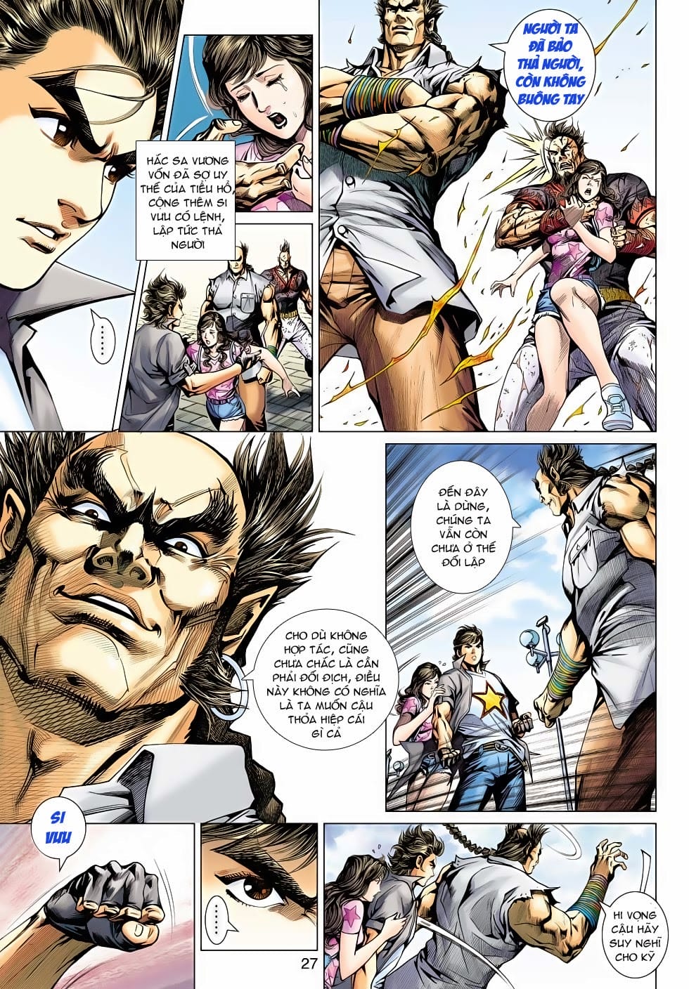 Truyện Tranh Tân Tác Long Hổ Môn trang 4