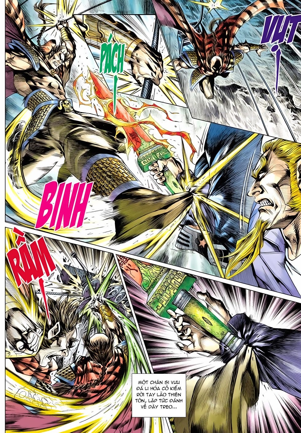 Truyện Tranh Tân Tác Long Hổ Môn trang 4