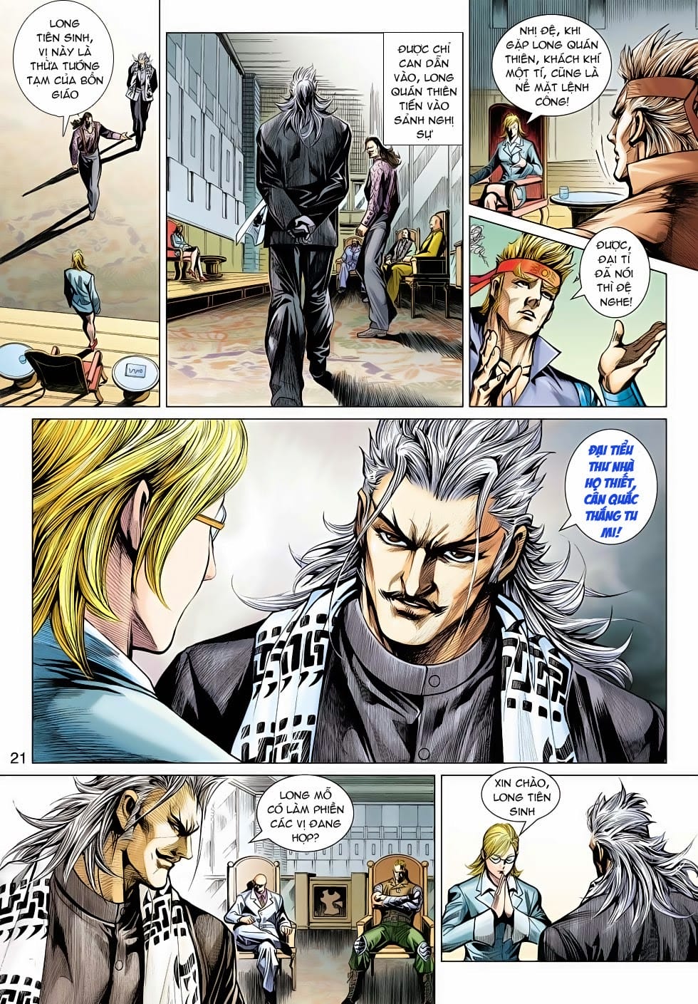 Truyện Tranh Tân Tác Long Hổ Môn trang 4