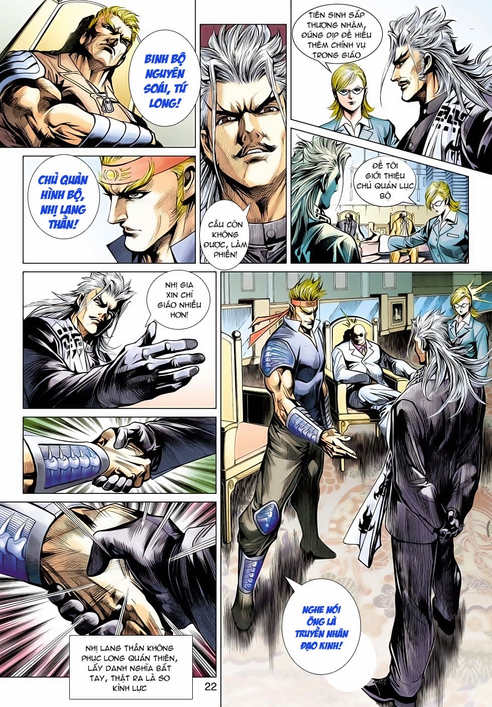 Truyện Tranh Tân Tác Long Hổ Môn trang 4