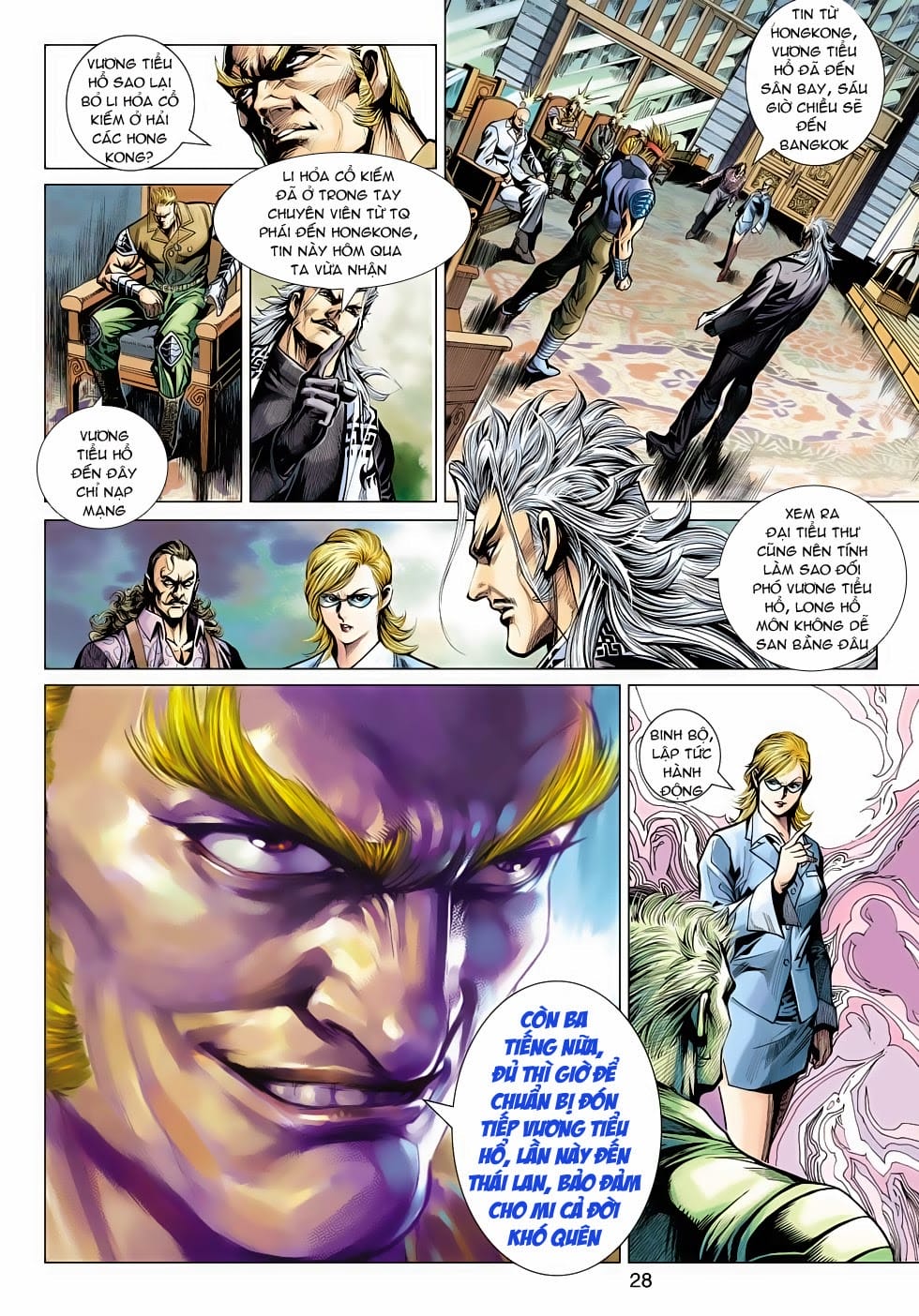 Truyện Tranh Tân Tác Long Hổ Môn trang 4