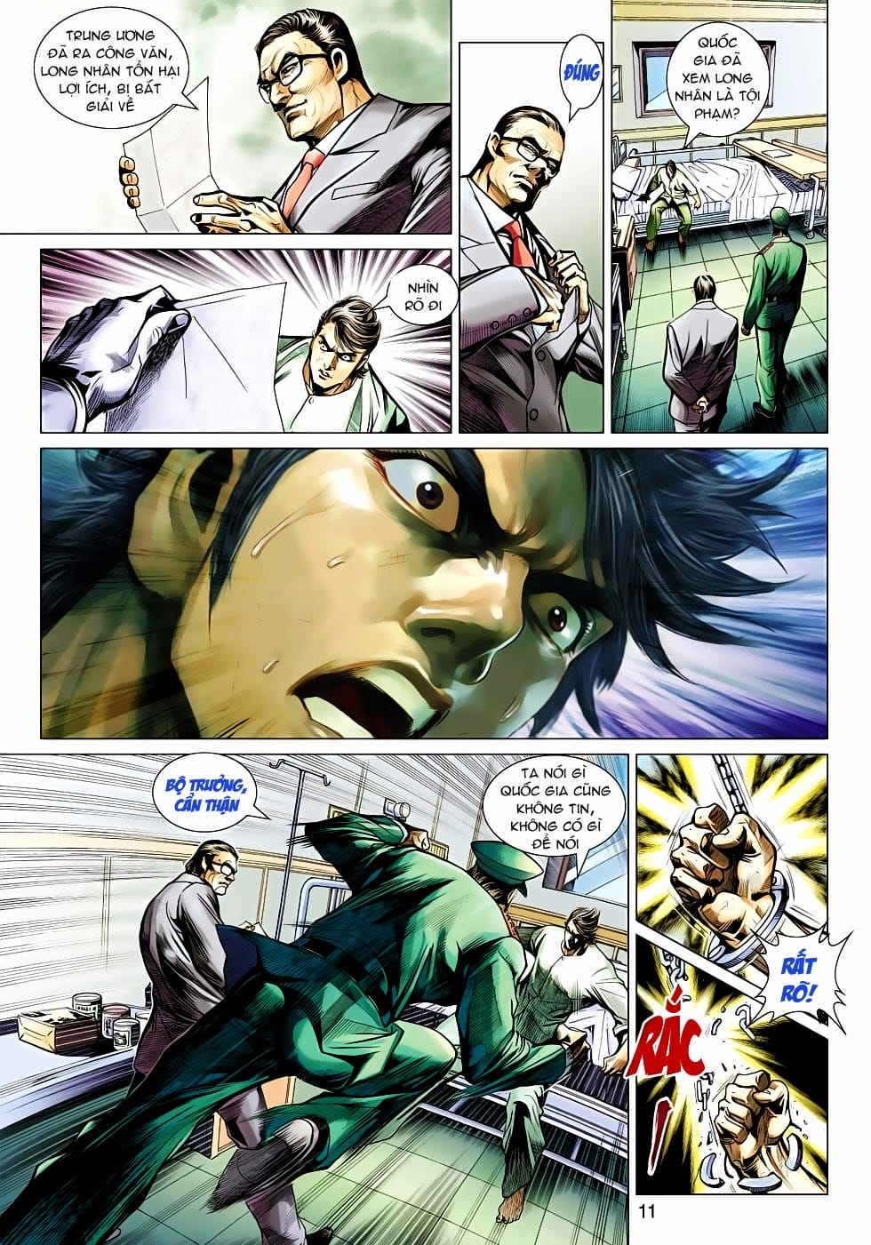 Truyện Tranh Tân Tác Long Hổ Môn trang 4