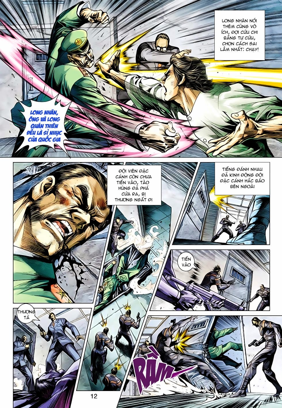 Truyện Tranh Tân Tác Long Hổ Môn trang 4