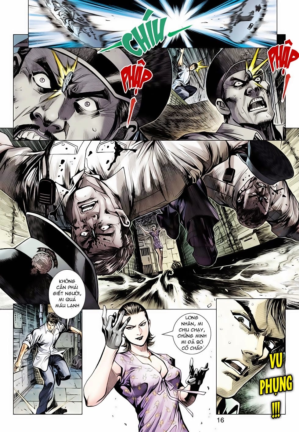 Truyện Tranh Tân Tác Long Hổ Môn trang 4