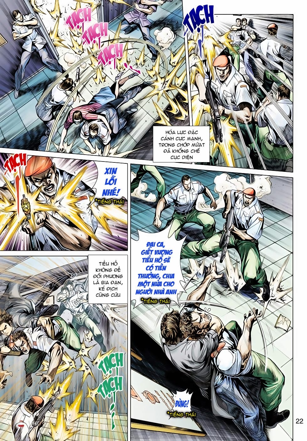 Truyện Tranh Tân Tác Long Hổ Môn trang 4