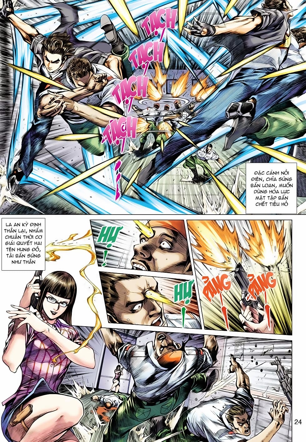 Truyện Tranh Tân Tác Long Hổ Môn trang 4