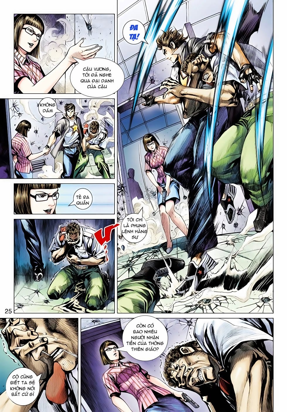 Truyện Tranh Tân Tác Long Hổ Môn trang 4