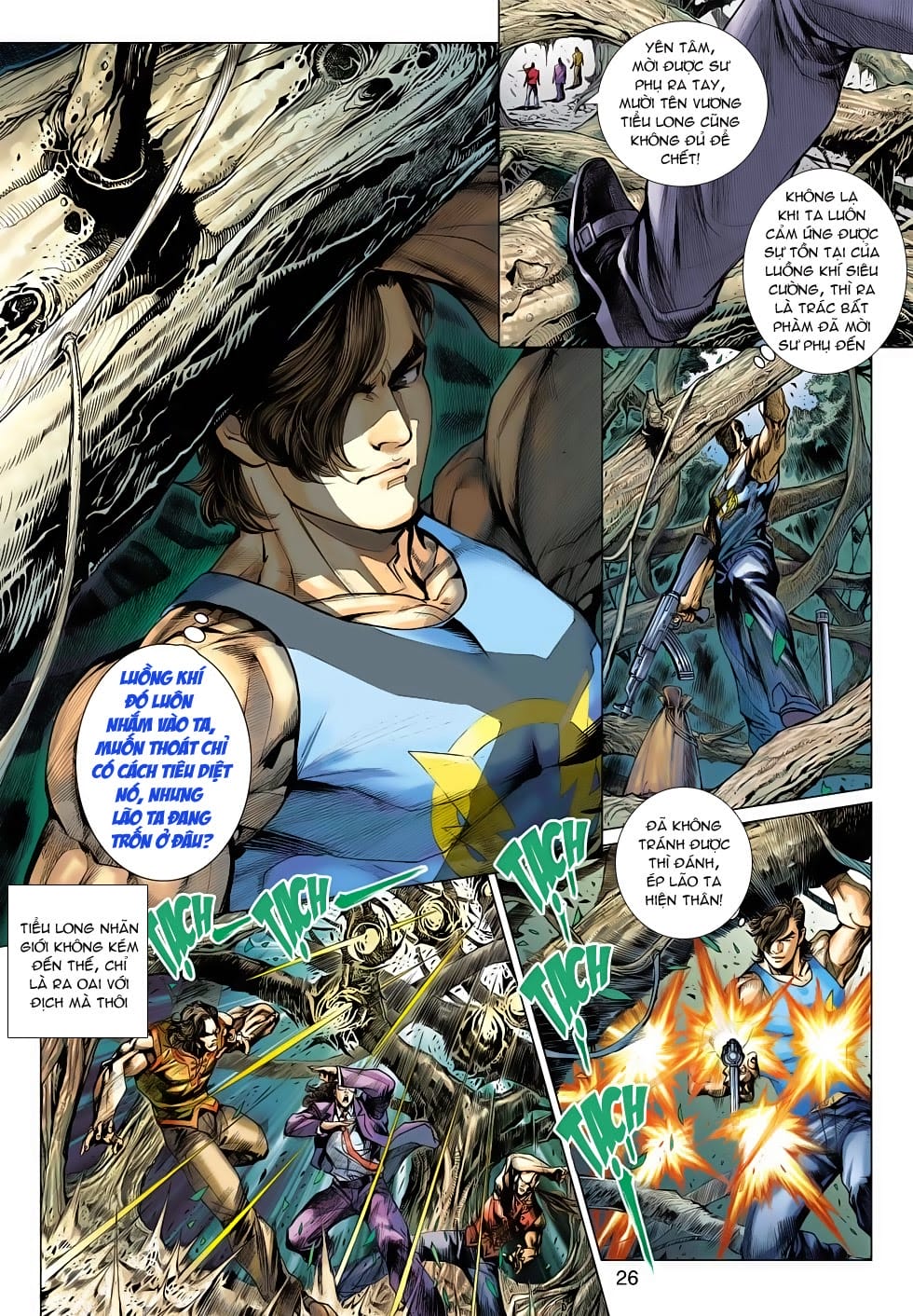 Truyện Tranh Tân Tác Long Hổ Môn trang 4