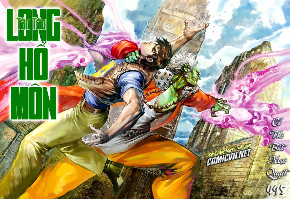Truyện Tranh Tân Tác Long Hổ Môn trang 4